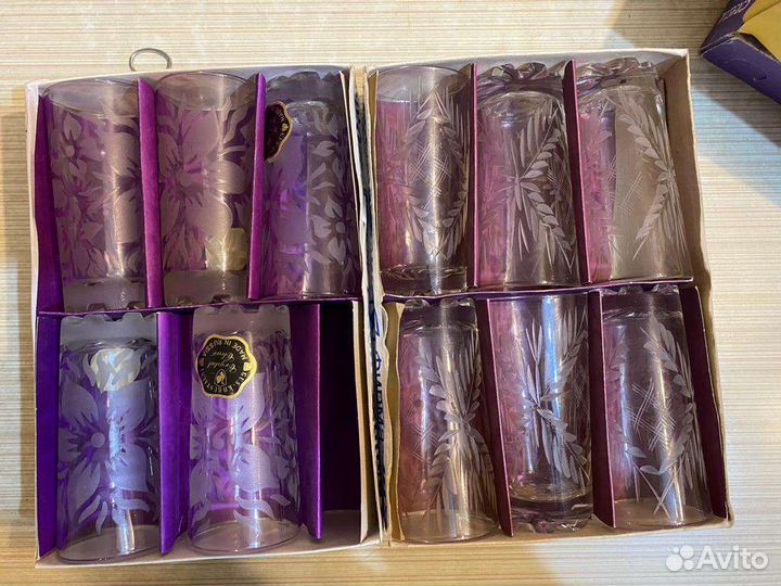 Стаканы 2 набора