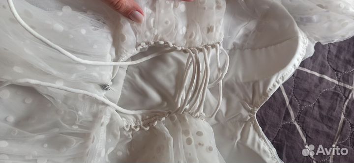 Вечернее платье 42 44 белое