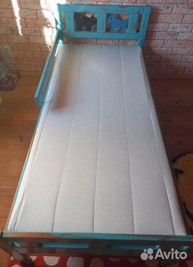 Детская кровать матрасом IKEA