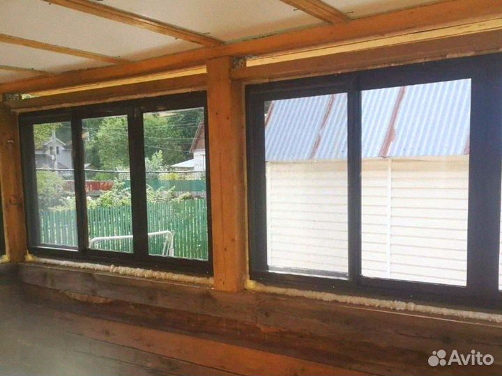Раздвижное остекление веранды