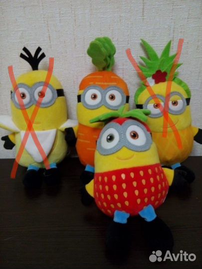 Миньон мягкая игрушка