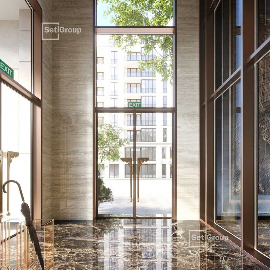 2-к. апартаменты, 107,6 м², 1/6 эт.