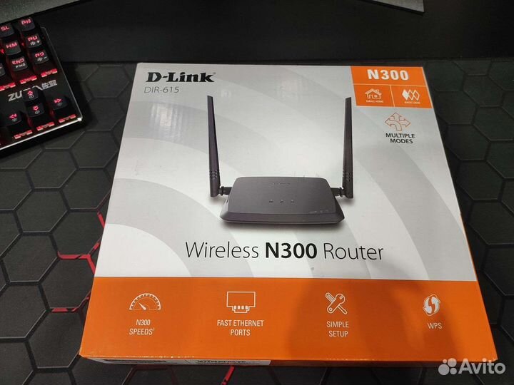 Wi-Fi роутер D-Link Wireless N300