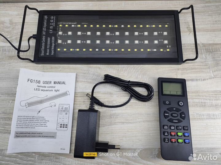 Светодиодный лампа для аквариума LED wrgb