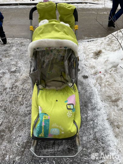 Коляска санки Nika