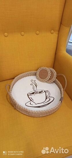 Подносы ручной работы