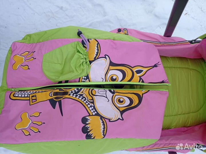 Коляска санки