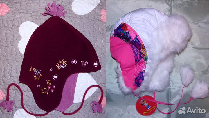 Новая р56 57 58 Филиппок шапка зима H&M шлем флис