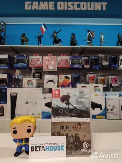 Child of Light & Valiant Heart для Nintendo Switch