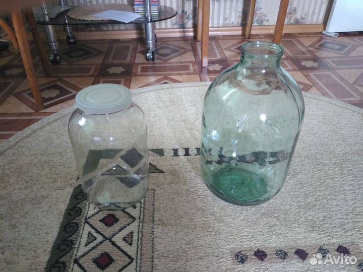 Банка стеклянная, 10л