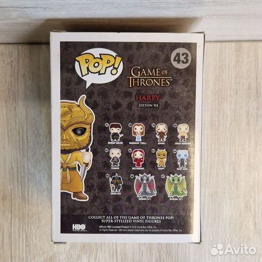Funko Pop Game of Thrones 43 Harpy