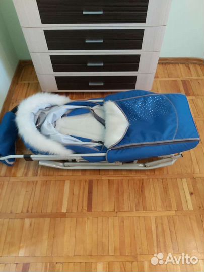 Детские санки коляска Pikate