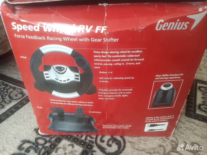 Руль Genius speed wheel rv