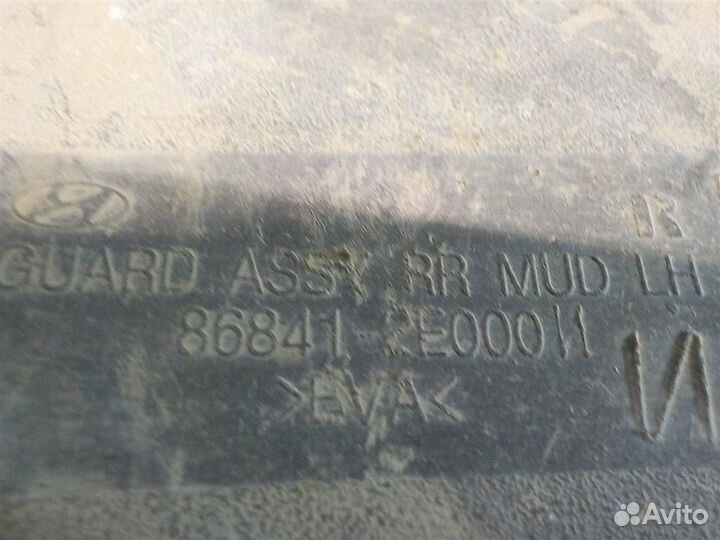 Брызговик задний левый Hyundai Tucson (JM) 2004-2