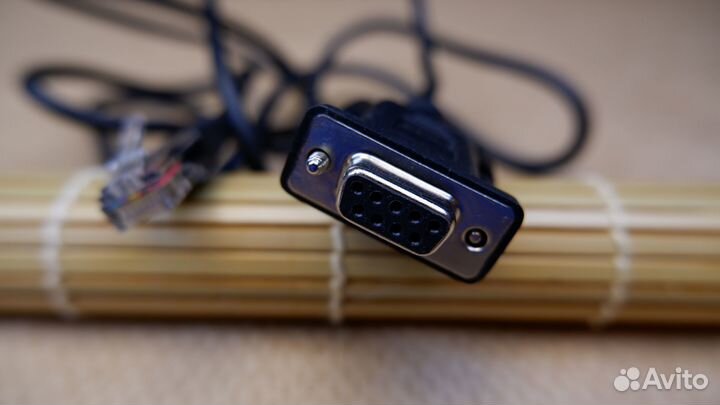 Консольный кабель RJ45 - DB9 RS-232
