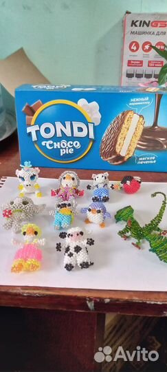 Игрушки из бисера