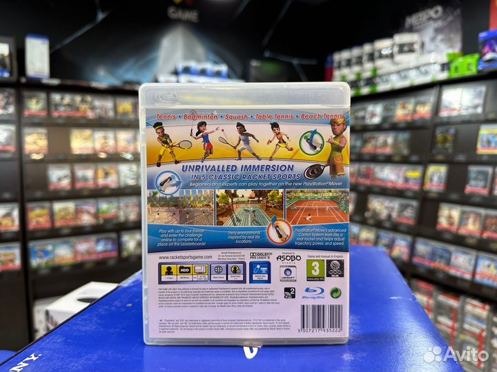 Игры для PS3: Racket Sports
