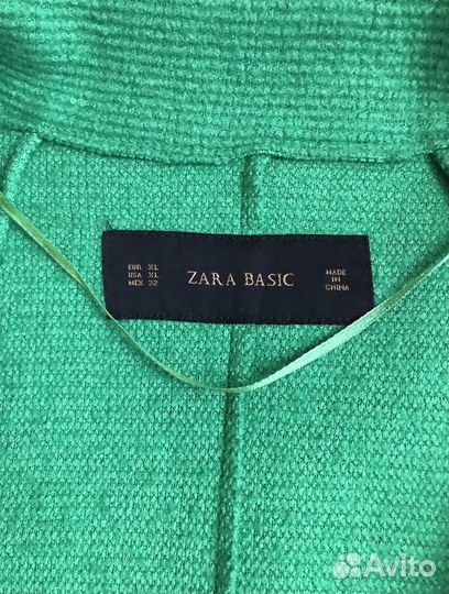 Пальто тренч женское zara 48р