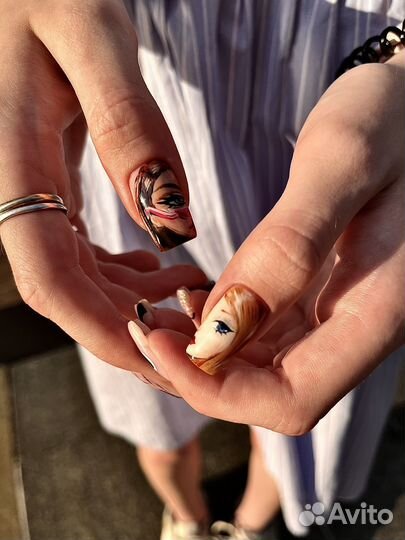 Маникюр, наращивание, дизайны любой сложности