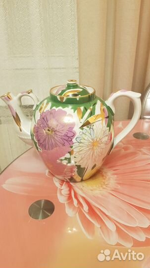 Чайник доливной, Дулево фарфор,4,5 литра, СССР