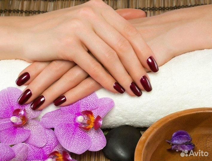 Маникюр, педикюр, гель-лак, наращивание ногтей