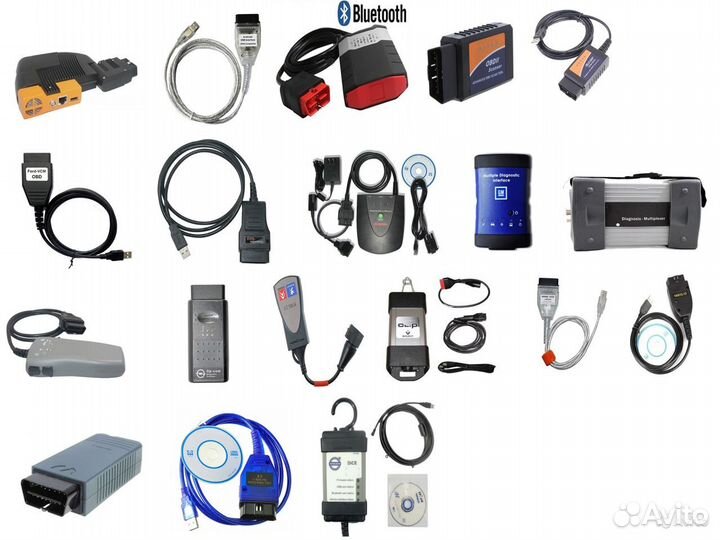 Автосканеры, диагностическое оборудование для авто