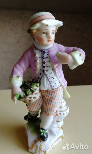 Антикварные фарфоровые статуэтки Meissen