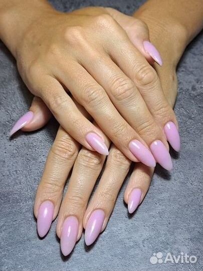 Модель на маникюр с покрытием. Бесплатно