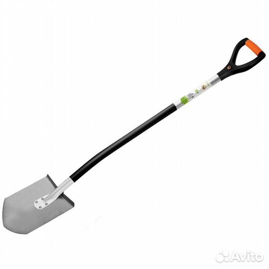 Лопата штыковая титановая с алюминиевым черенком
