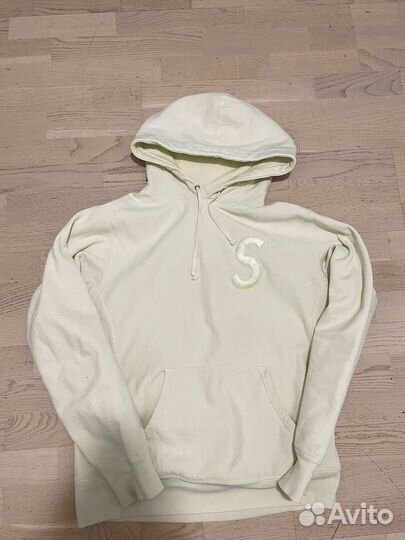 Худи supreme s-logo белое