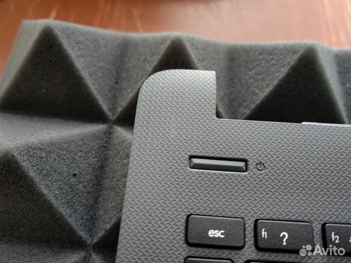 Топ-панель HP 15-bs серая