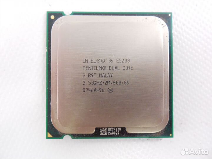 Процессор Dual Core E5200