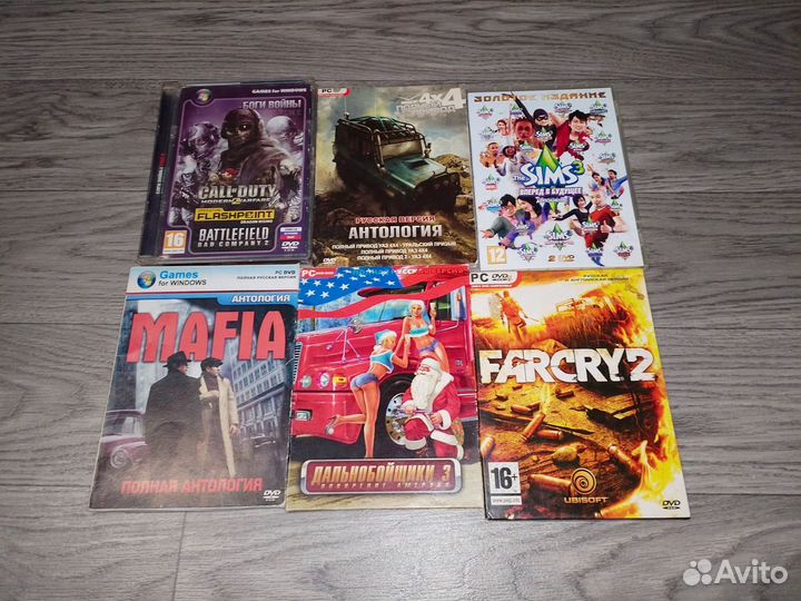 Cd и DVD диски, игры