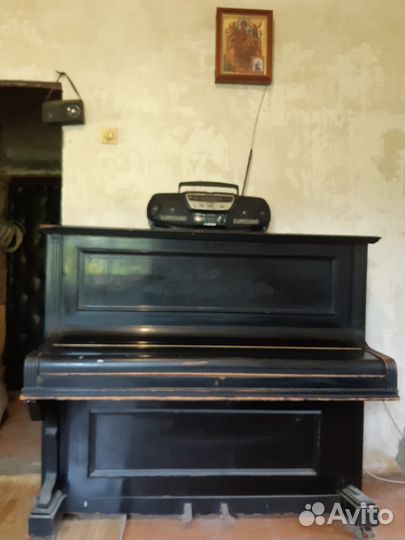 Старинное немецкое фортепиано 1898г