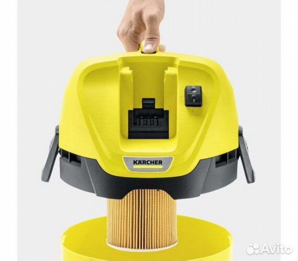 Новый аккумуляторный хозяйственный пылесос Karcher