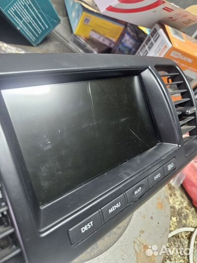 Рамка с компьютером,subaru legacy bl5 левый руль