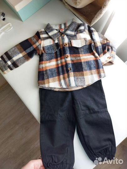 Рубашка костюм на мальчика новый