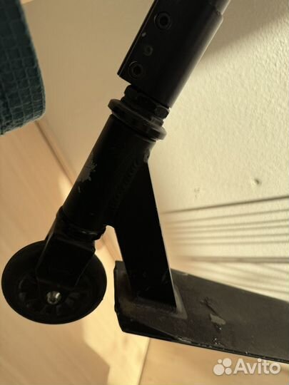 Трюковой самокат larsen trick black