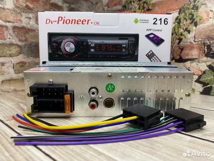 Автомагнитола pioneer с Bluetooth 212-216