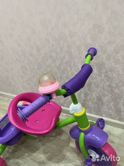 Велосипед berger werter трехколесный розовый