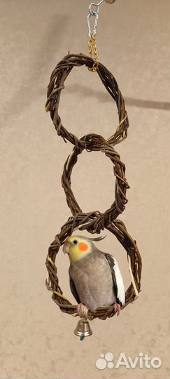 Игрушки /качели/игровые стенды для птиц и попугаев