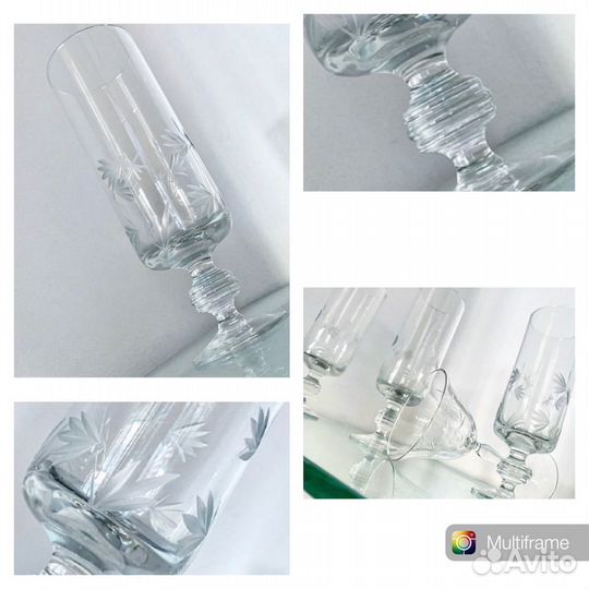 Рюмки хрустальные СССР