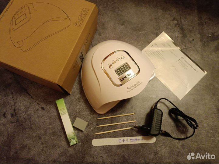 Новый Аппарат для маникюра лампа для сушки ногтей