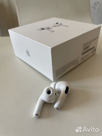 Airpods Pro два наушника, коробка, доки, без кейса