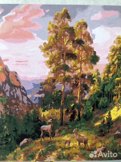 Картина маслом на холсте 40-50