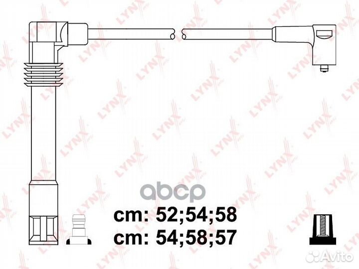 Комплект высоковольтных проводов (класс E) SPE8