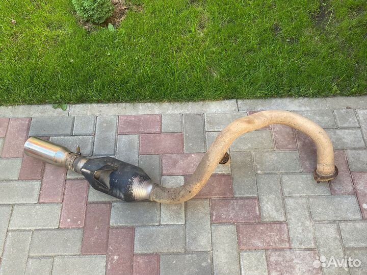 Задняя часть выхлопа Lexus GX470