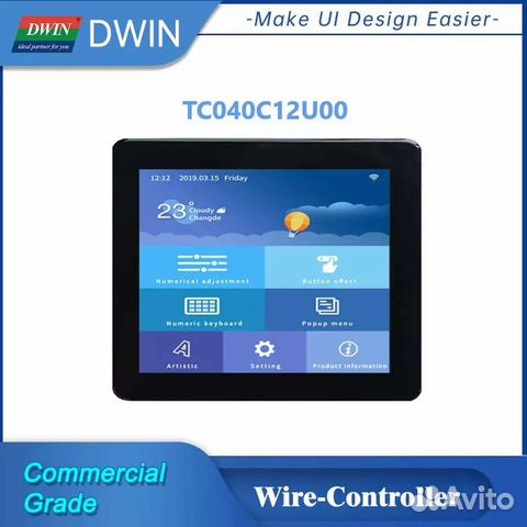 Dwin, IoT, HMI, Сенсорный 4