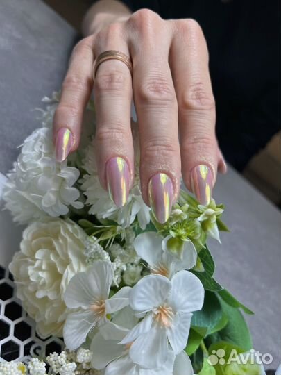 Модель гель лак, наращивание, опыт 4 года