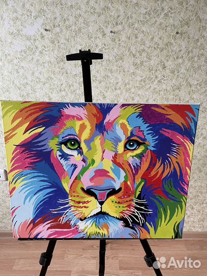 Готовые картины по номерам